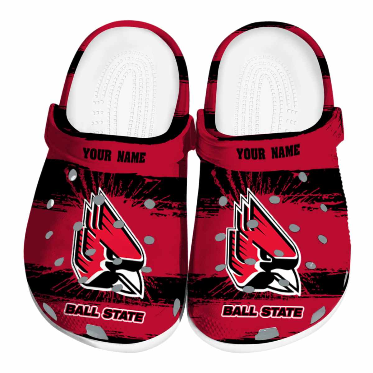 Ball State Cardinals 2025 NCAA Sport Crocs Clogs For Men Women and Kids - GNL1461186