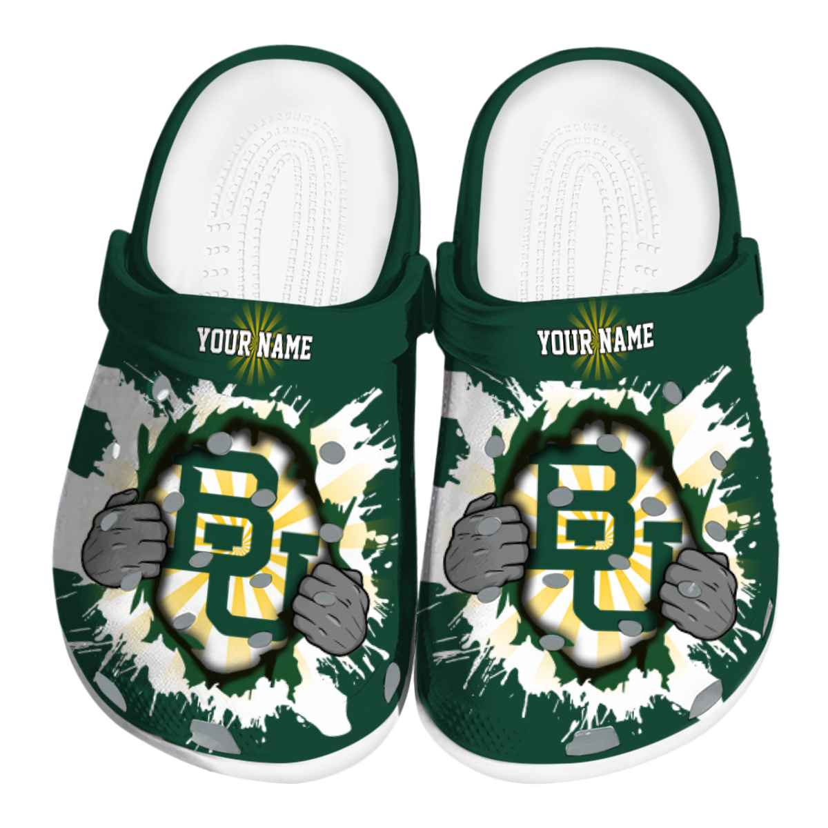Baylor Bears 2025 NCAA Sport Crocs Clogs For Men Women and Kids - GNL1461217