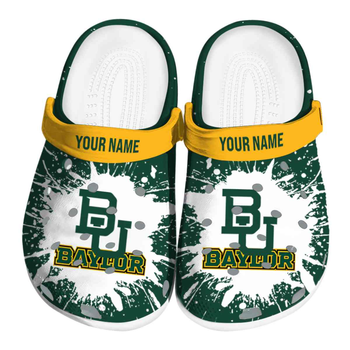 Baylor Bears 2025 NCAA Sport Crocs Clogs For Men Women and Kids - GNL1461205
