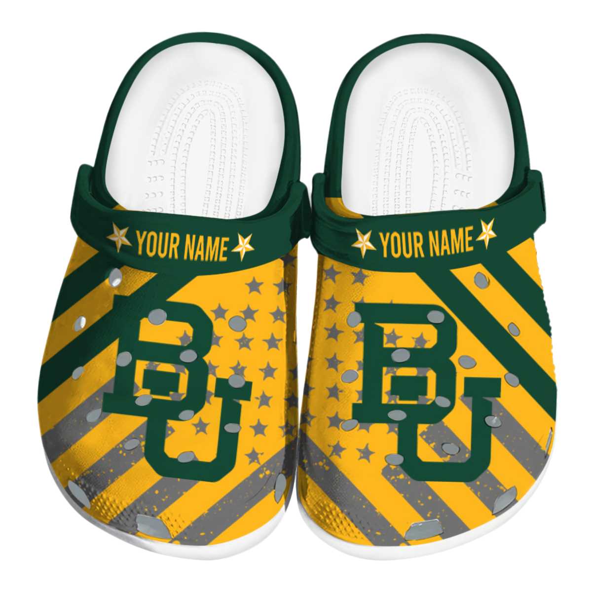 Baylor Bears 2025 NCAA Sport Crocs Clogs For Men Women and Kids - GNL1461199