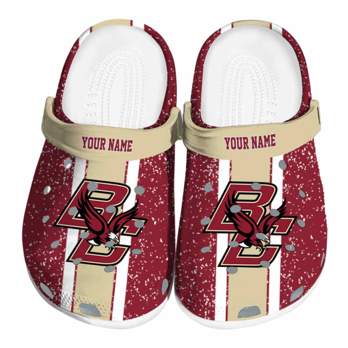 Boston College Eagles 2025 NCAA Sport Crocs Clogs For Men Women and Kids - GNL1461254
