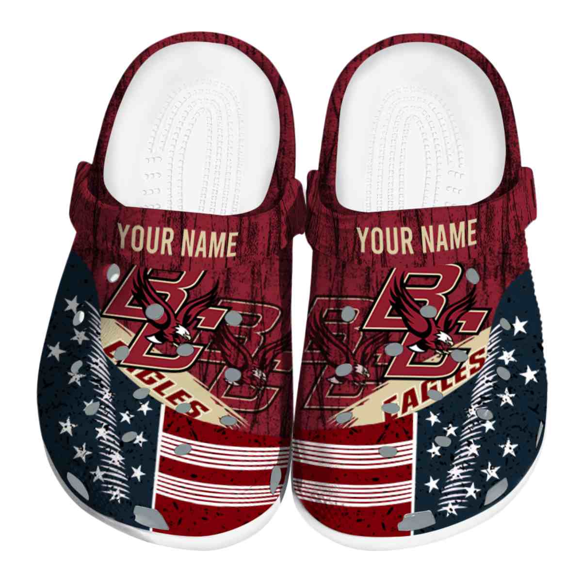 Boston College Eagles 2025 NCAA Sport Crocs Clogs For Men Women and Kids - GNL1461273