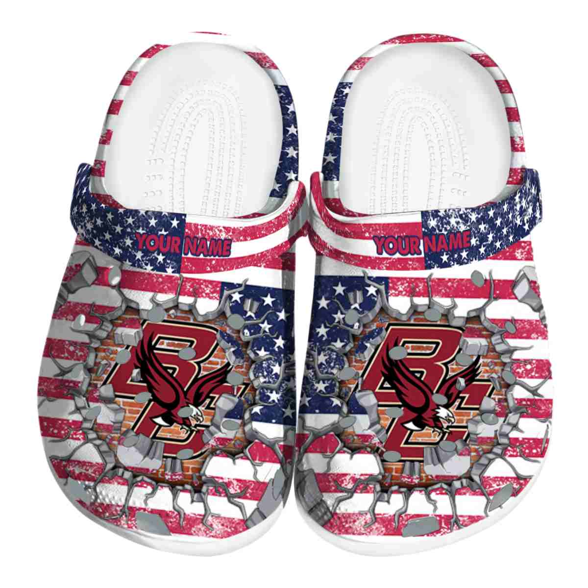 Boston College Eagles 2025 NCAA Sport Crocs Clogs For Men Women and Kids - GNL1461275