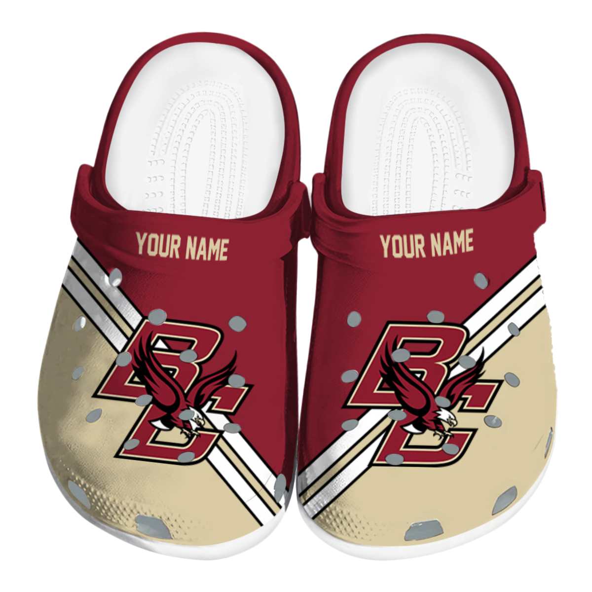 Boston College Eagles 2025 NCAA Sport Crocs Clogs For Men Women and Kids - GNL1461267