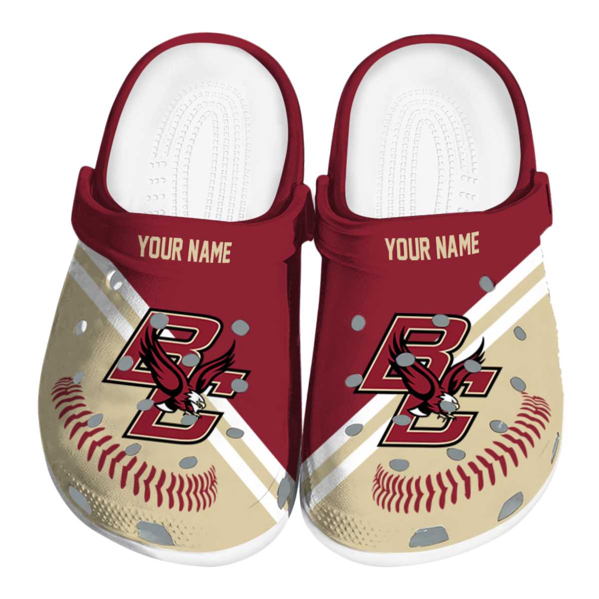 Boston College Eagles 2025 NCAA Sport Crocs Clogs For Men Women and Kids - GNL1461263
