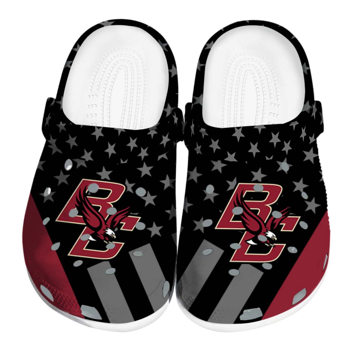 Boston College Eagles 2025 NCAA Sport Crocs Clogs For Men Women and Kids - GNL1461286