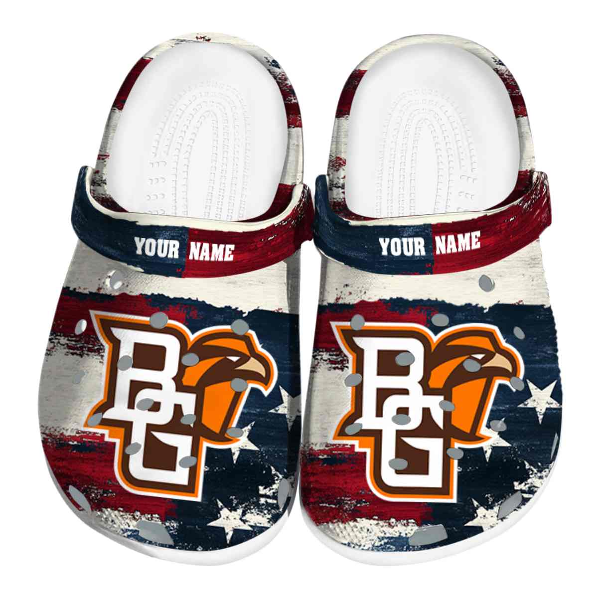 Bowling Green Falcons 2025 NCAA Sport Crocs Clogs For Men Women and Kids - GNL1461309