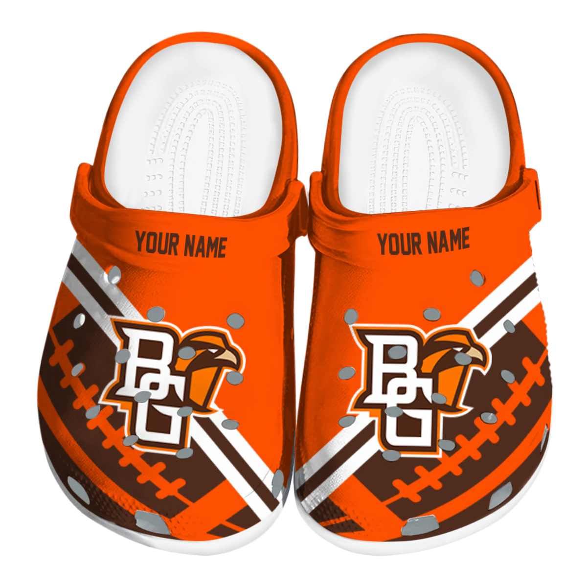Bowling Green Falcons 2025 NCAA Sport Crocs Clogs For Men Women and Kids - GNL1461303