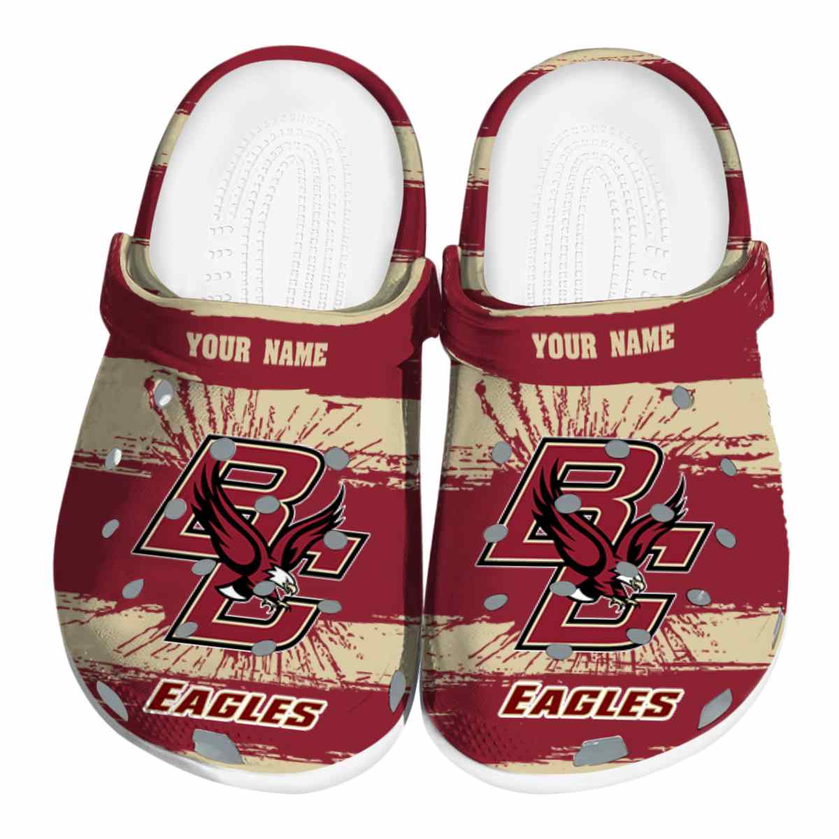 Boston College Eagles 2025 NCAA Sport Crocs Clogs For Men Women and Kids - GNL1461296