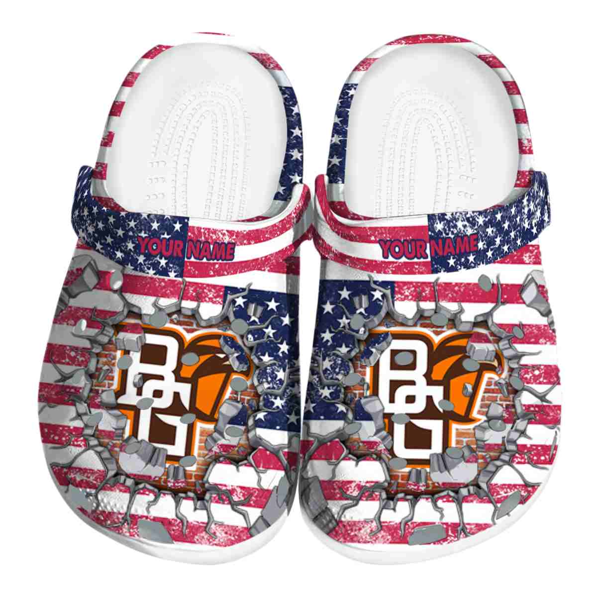 Bowling Green Falcons 2025 NCAA Sport Crocs Clogs For Men Women and Kids - GNL1461305