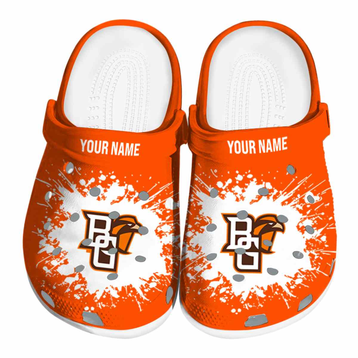 Bowling Green Falcons 2025 NCAA Sport Crocs Clogs For Men Women and Kids - GNL1461290