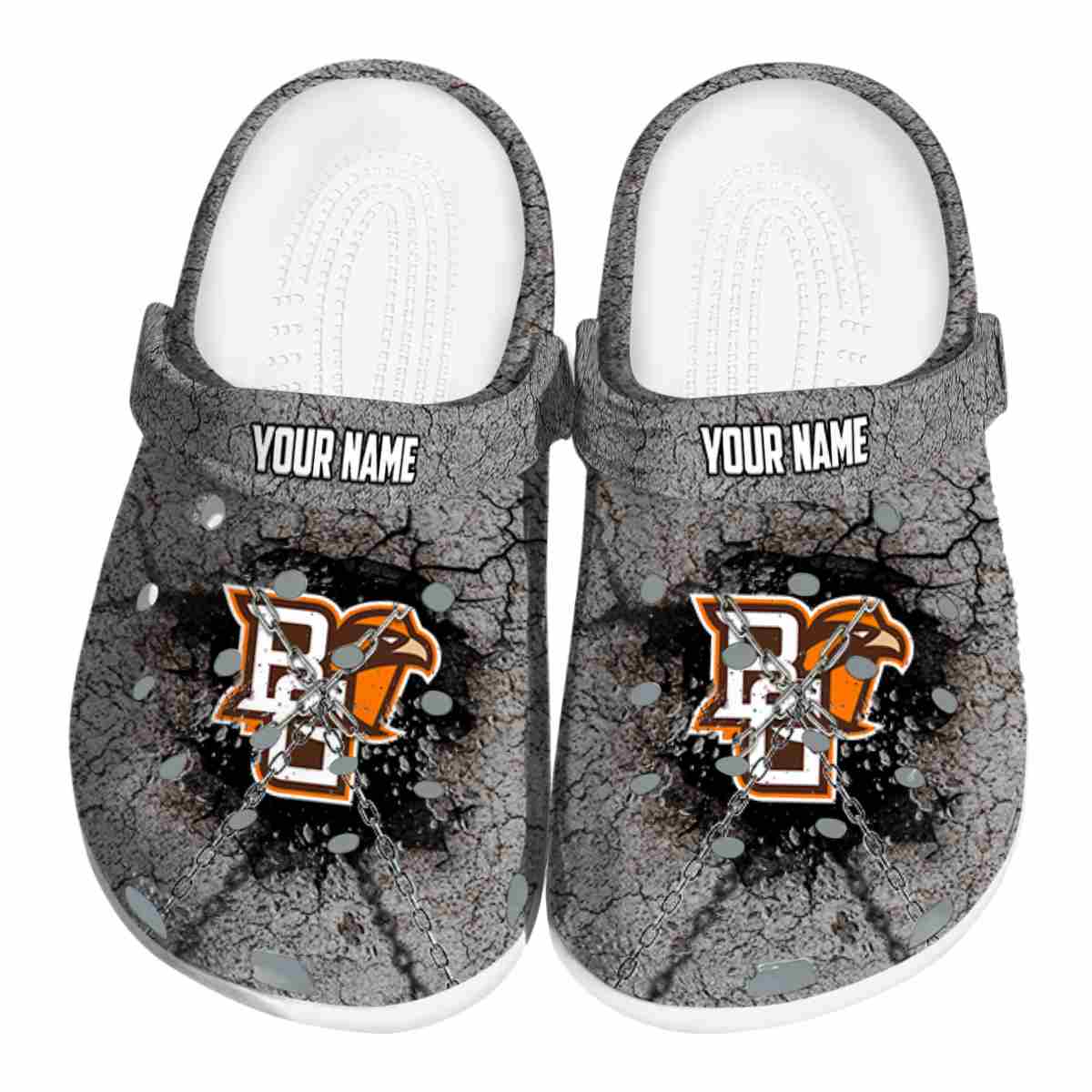 Bowling Green Falcons 2025 NCAA Sport Crocs Clogs For Men Women and Kids - GNL1461285