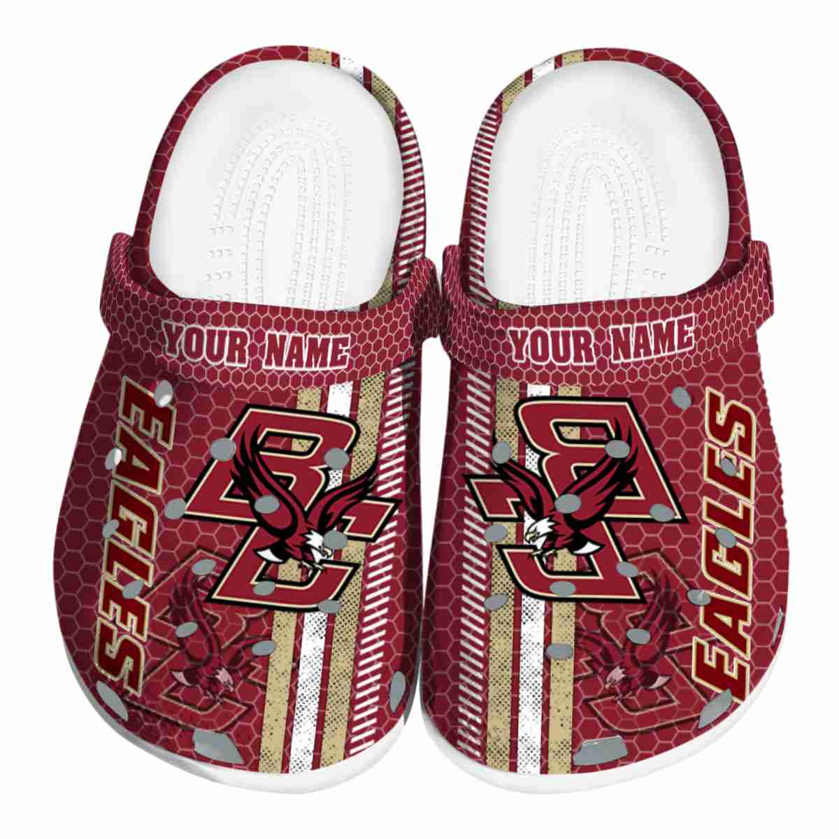 Boston College Eagles 2025 NCAA Sport Crocs Clogs For Men Women and Kids - GNL1461289