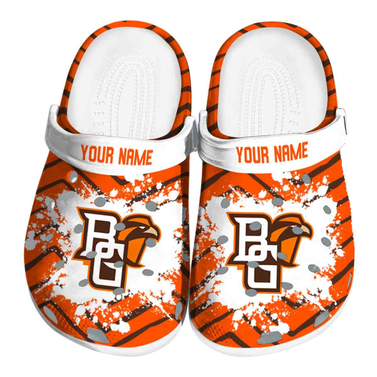 Bowling Green Falcons 2025 NCAA Sport Crocs Clogs For Men Women and Kids - GNL1461301