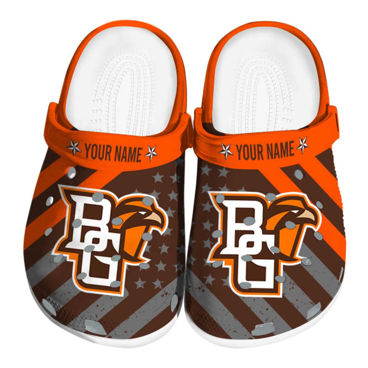 Bowling Green Falcons 2025 NCAA Sport Crocs Clogs For Men Women and Kids - GNL1461300