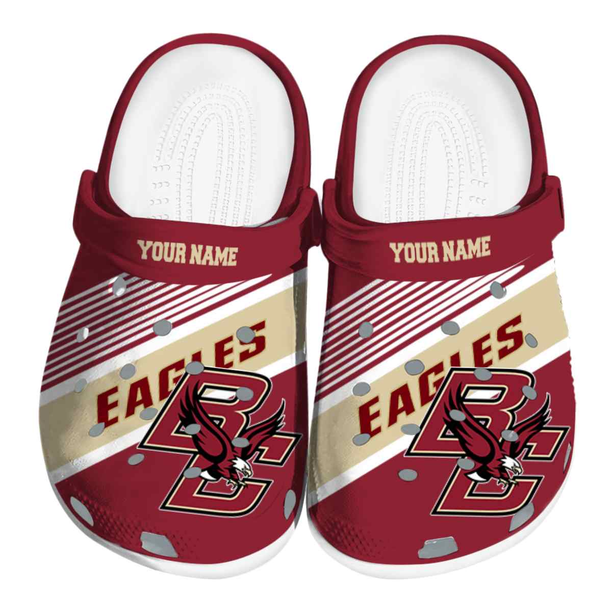 Boston College Eagles 2025 NCAA Sport Crocs Clogs For Men Women and Kids - GNL1461292