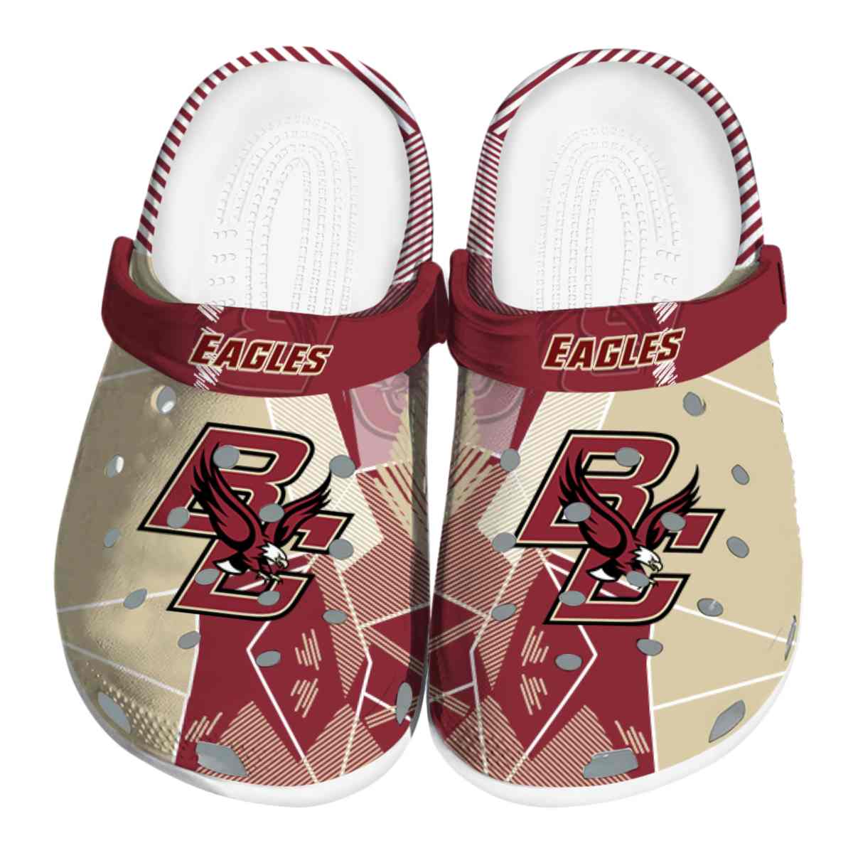 Boston College Eagles 2025 NCAA Sport Crocs Clogs For Men Women and Kids - GNL1461295