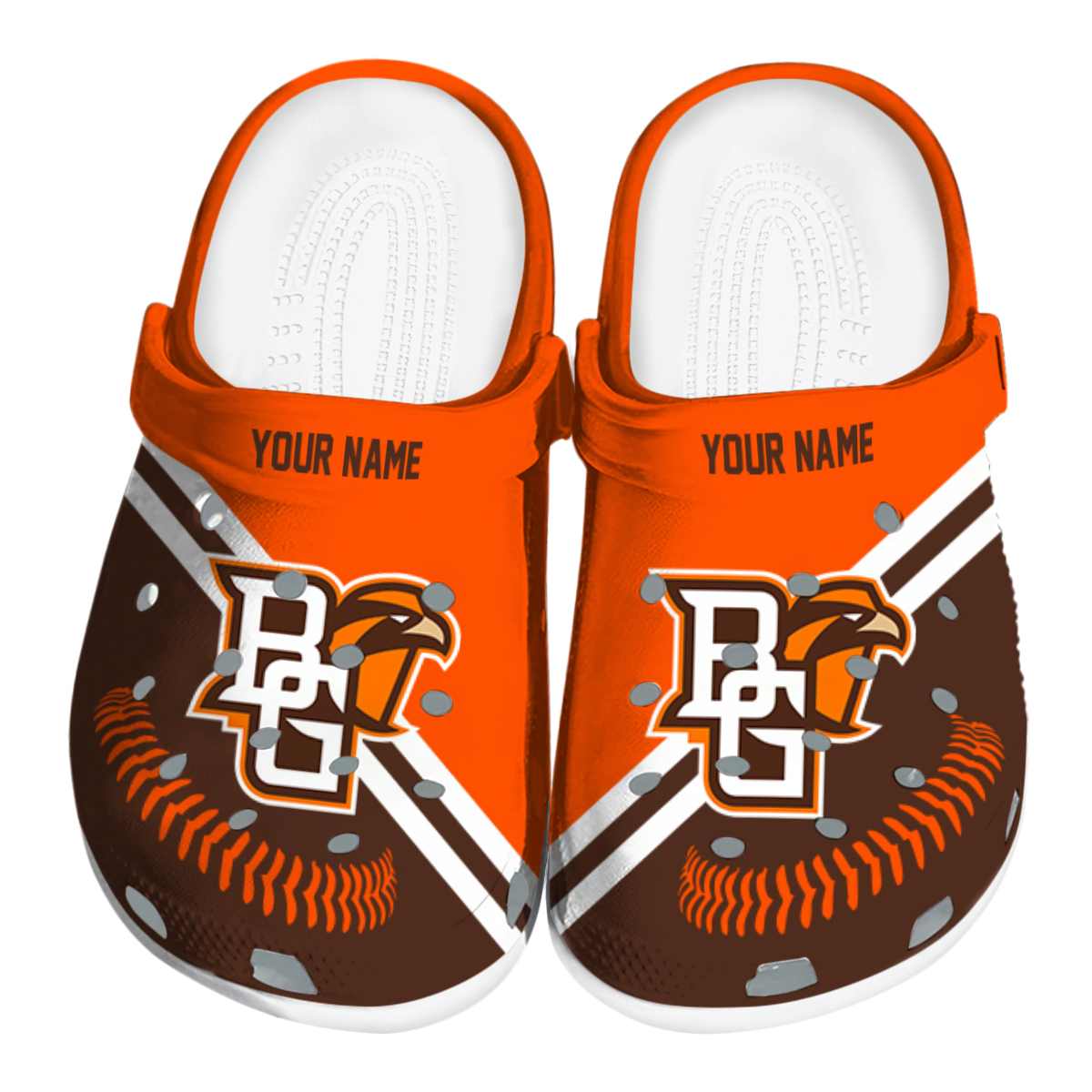 Bowling Green Falcons 2025 NCAA Sport Crocs Clogs For Men Women and Kids - GNL1461320
