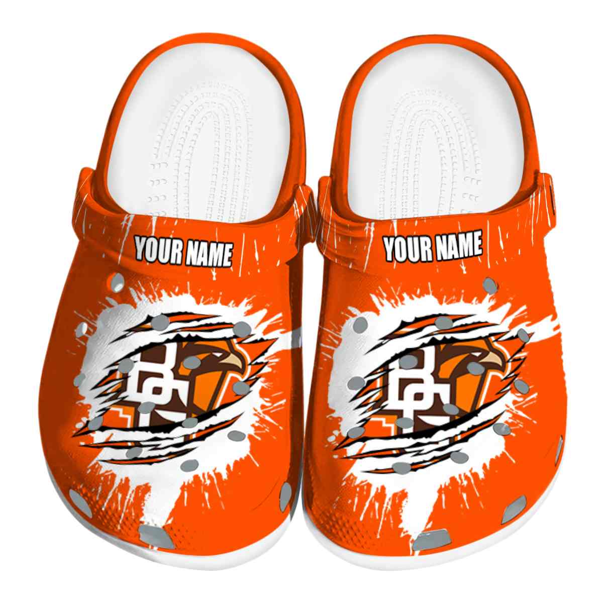Bowling Green Falcons 2025 NCAA Sport Crocs Clogs For Men Women and Kids - GNL1461316