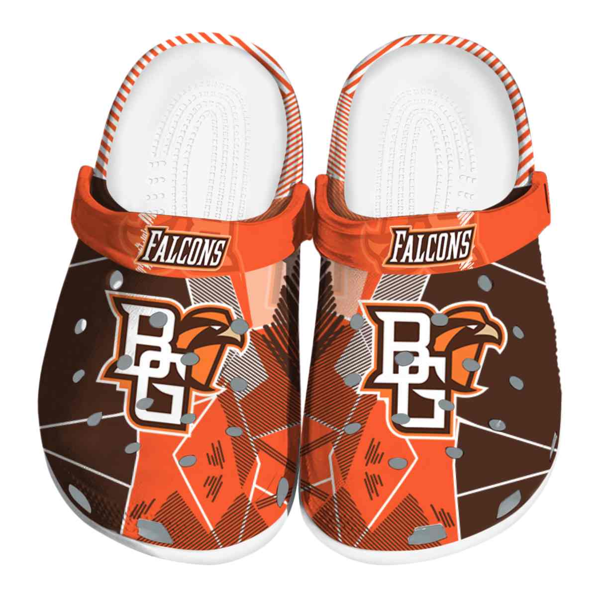 Bowling Green Falcons 2025 NCAA Sport Crocs Clogs For Men Women and Kids - GNL1461312