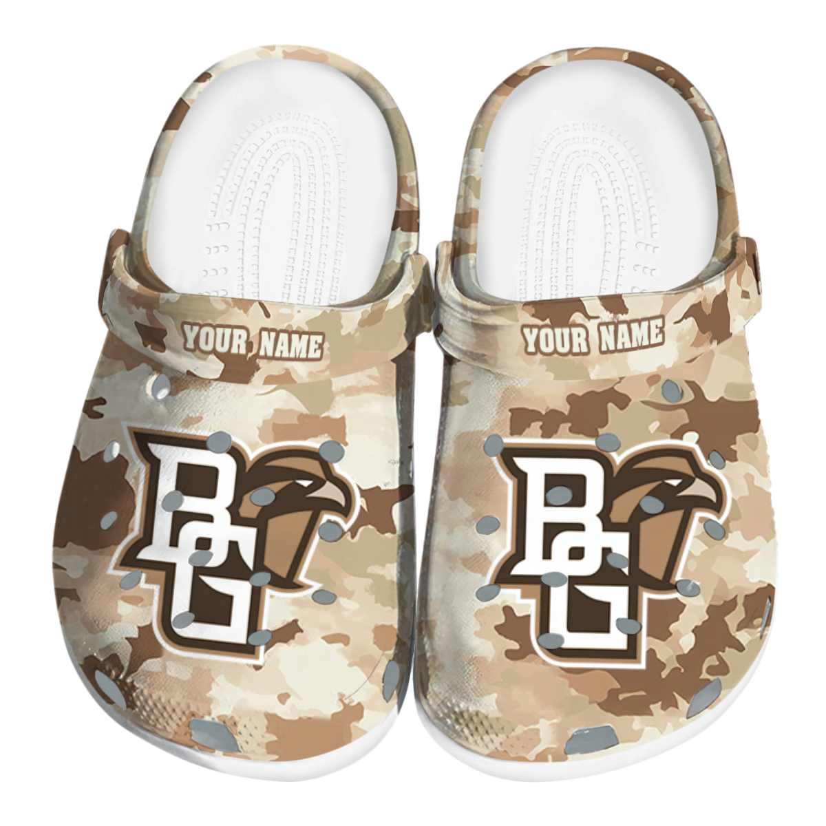 Bowling Green Falcons 2025 NCAA Sport Crocs Clogs For Men Women and Kids - GNL1461323