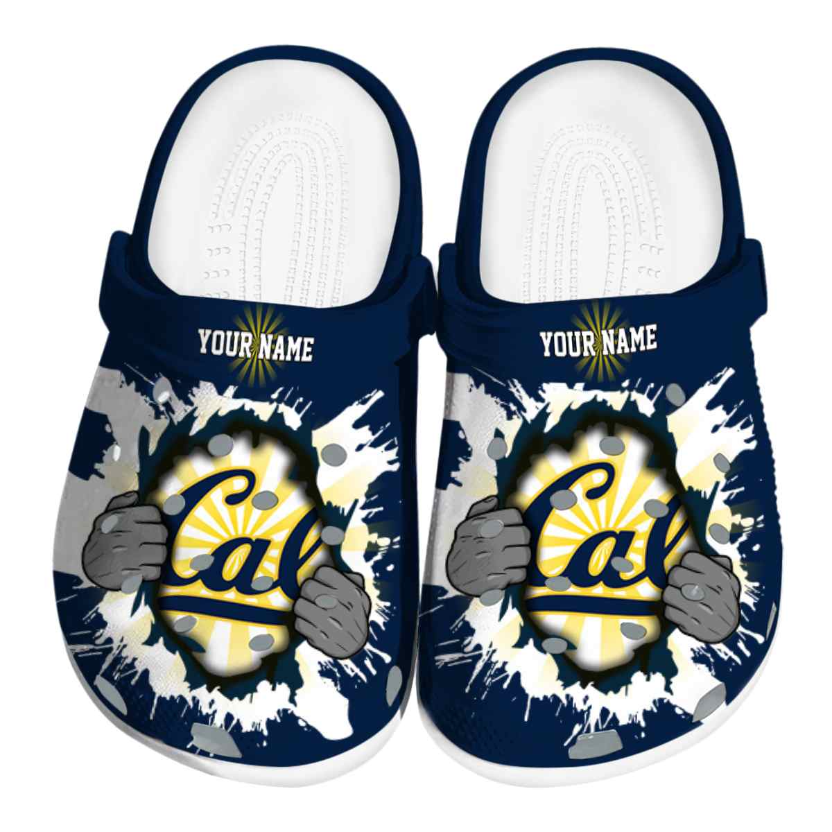 California Golden Bears 2025 NCAA Sport Crocs Clogs For Men Women and Kids - GNL1461404