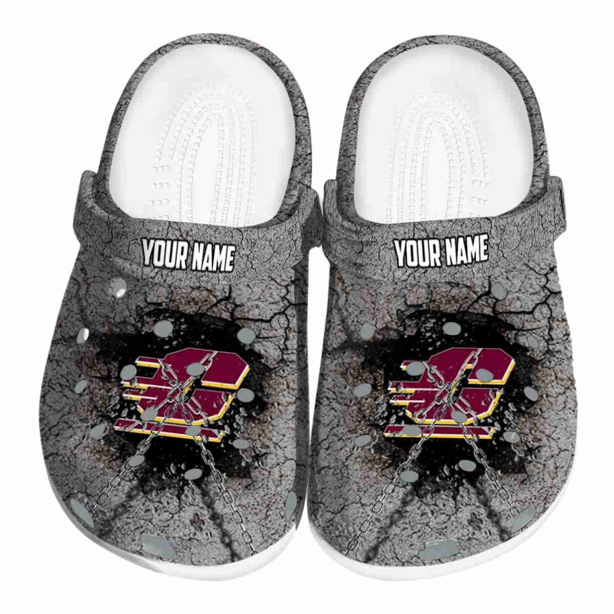Central Michigan Chippewas 2025 NCAA Sport Crocs Clogs For Men Women and Kids - GNL1461450