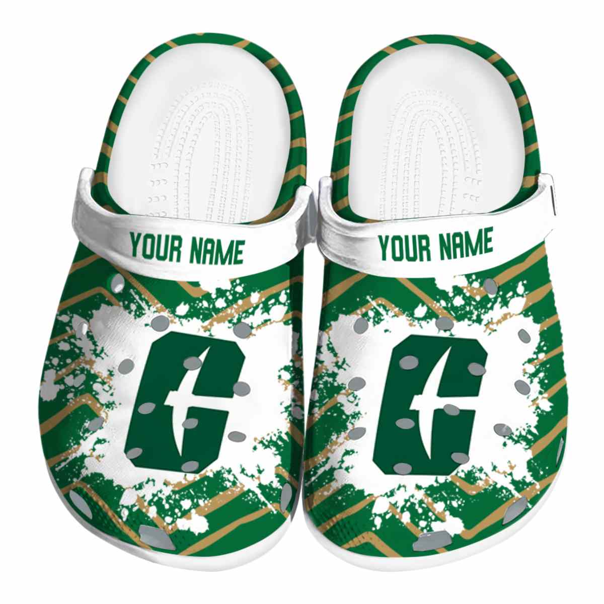 Charlotte 49ers 2025 NCAA Sport Crocs Clogs For Men Women and Kids - GNL1461480