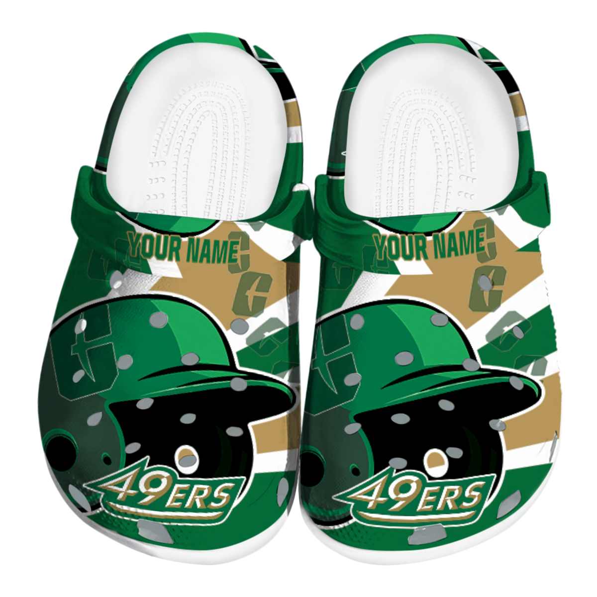 Charlotte 49ers 2025 NCAA Sport Crocs Clogs For Men Women and Kids - GNL1461470