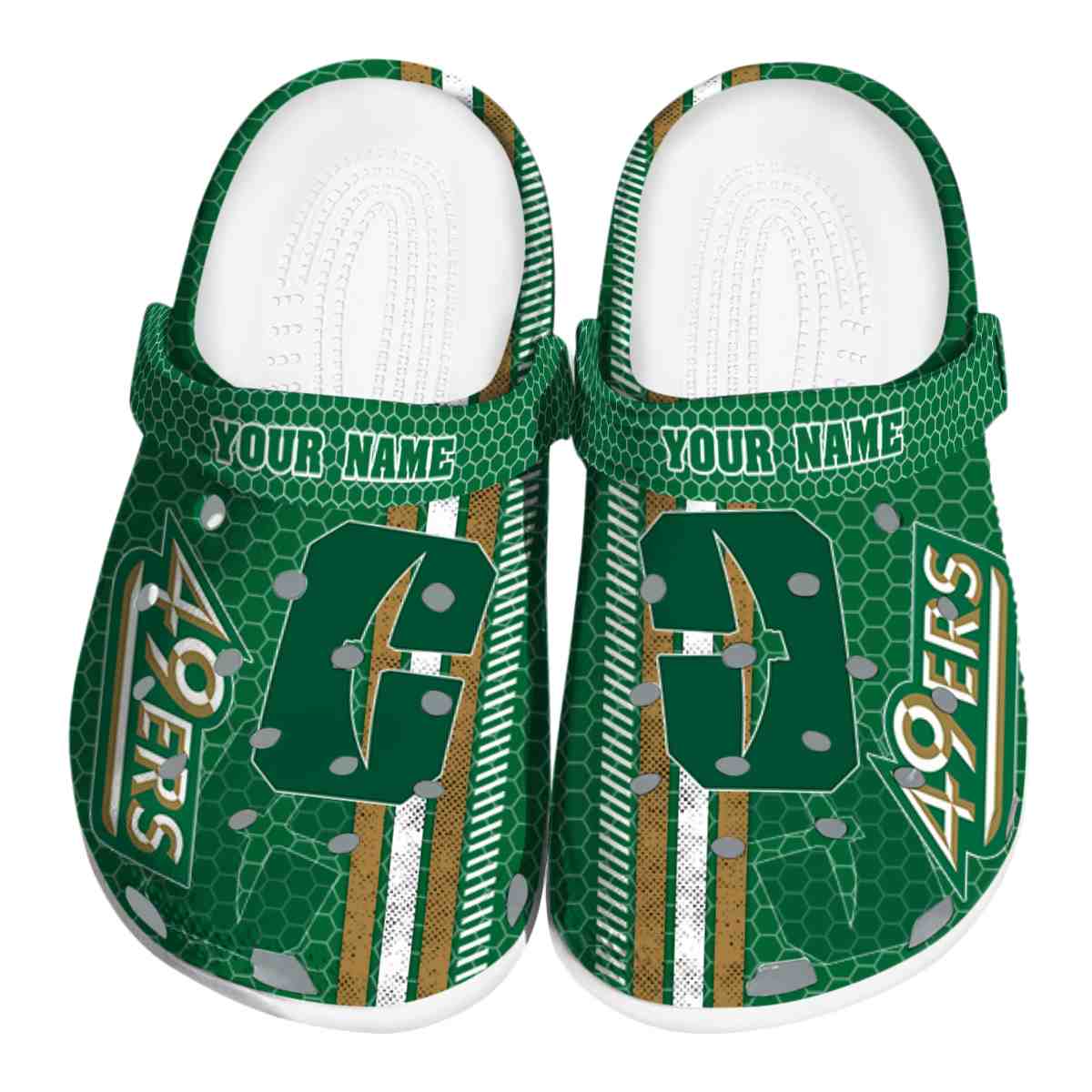 Charlotte 49ers 2025 NCAA Sport Crocs Clogs For Men Women and Kids - GNL1461460