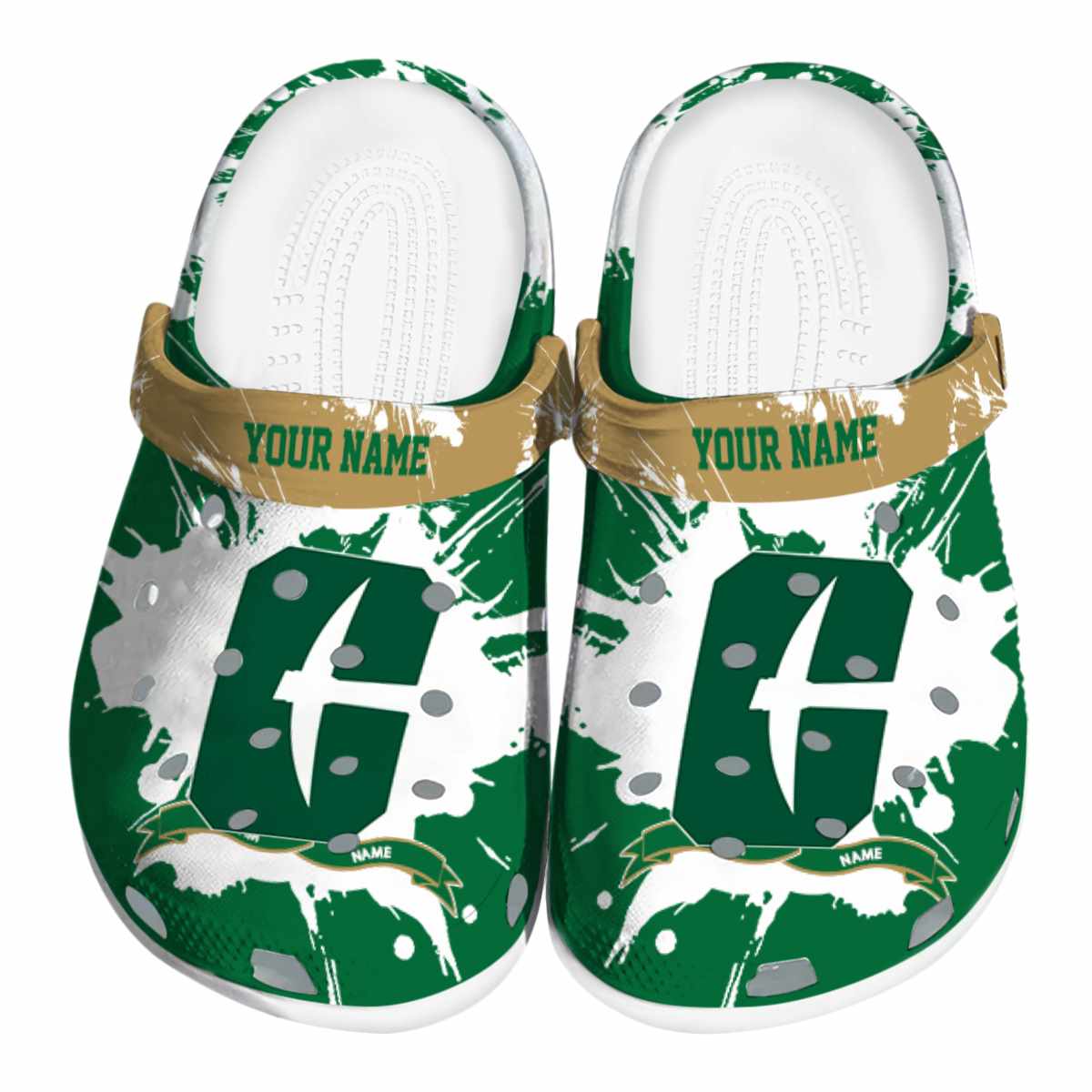 Charlotte 49ers 2025 NCAA Sport Crocs Clogs For Men Women and Kids - GNL1461486