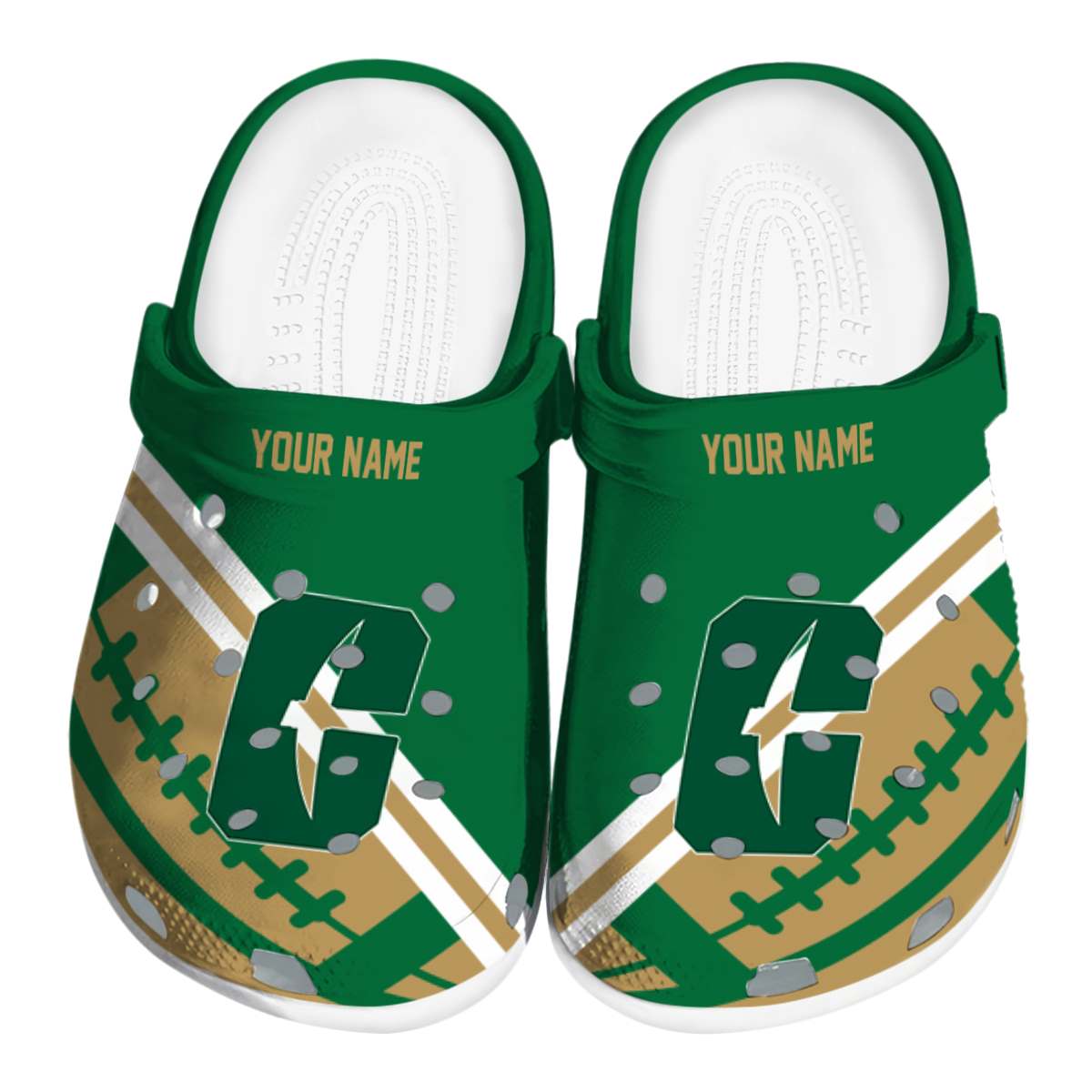 Charlotte 49ers 2025 NCAA Sport Crocs Clogs For Men Women and Kids - GNL1461477