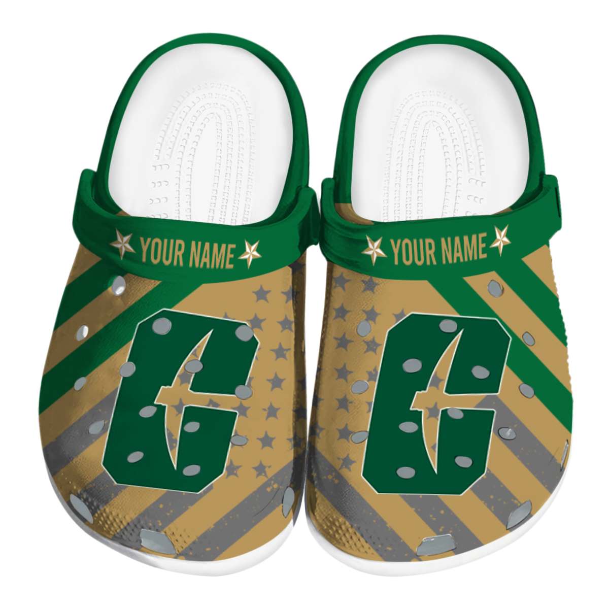 Charlotte 49ers 2025 NCAA Sport Crocs Clogs For Men Women and Kids - GNL1461473