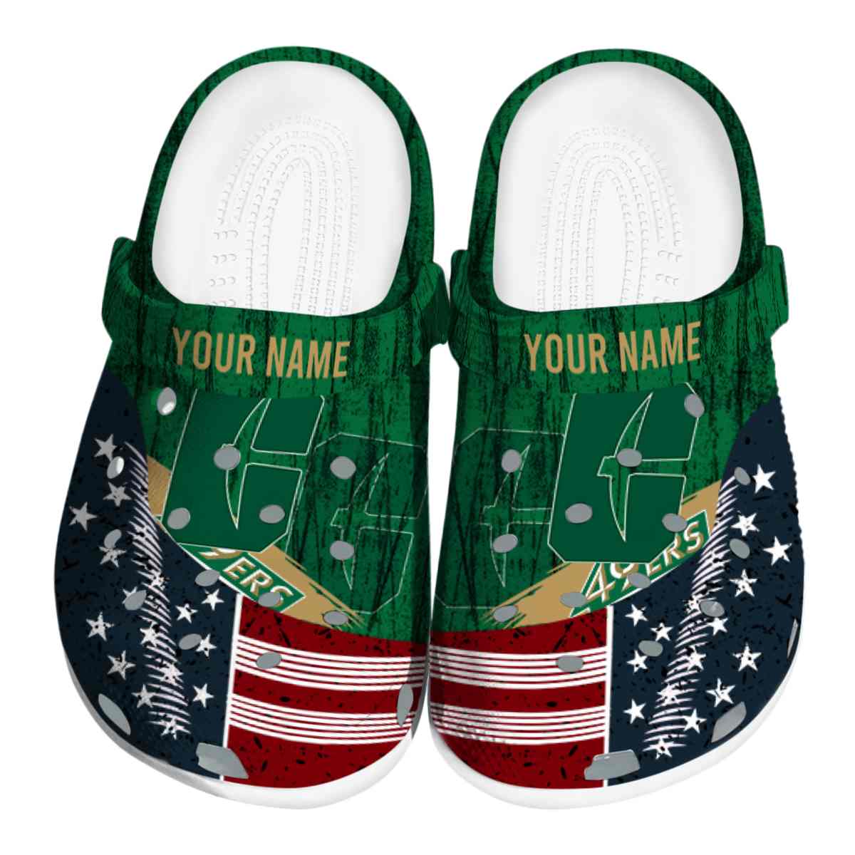 Charlotte 49ers 2025 NCAA Sport Crocs Clogs For Men Women and Kids - GNL1461496