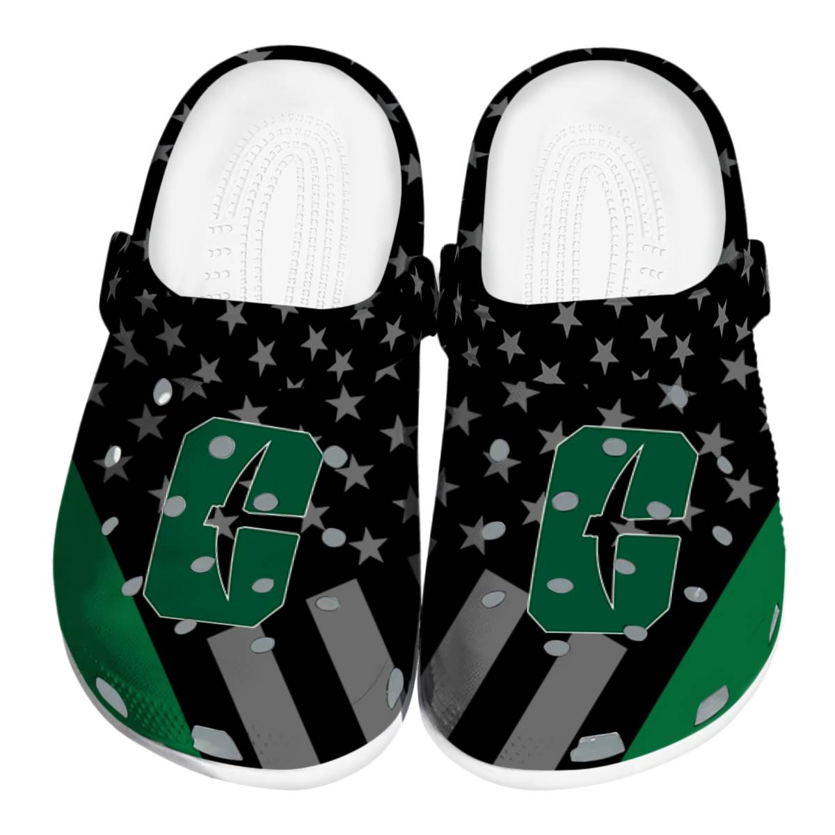 Charlotte 49ers 2025 NCAA Sport Crocs Clogs For Men Women and Kids - GNL1461503