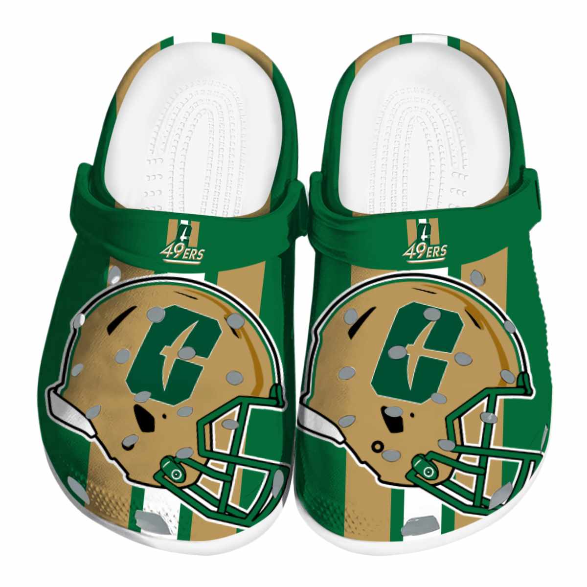Charlotte 49ers 2025 NCAA Sport Crocs Clogs For Men Women and Kids - GNL1461505