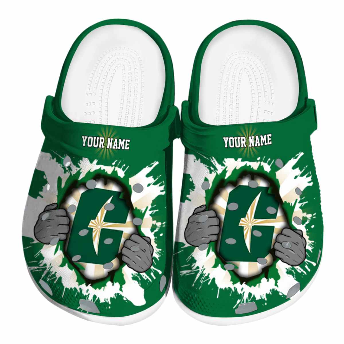 Charlotte 49ers 2025 NCAA Sport Crocs Clogs For Men Women and Kids - GNL1461507