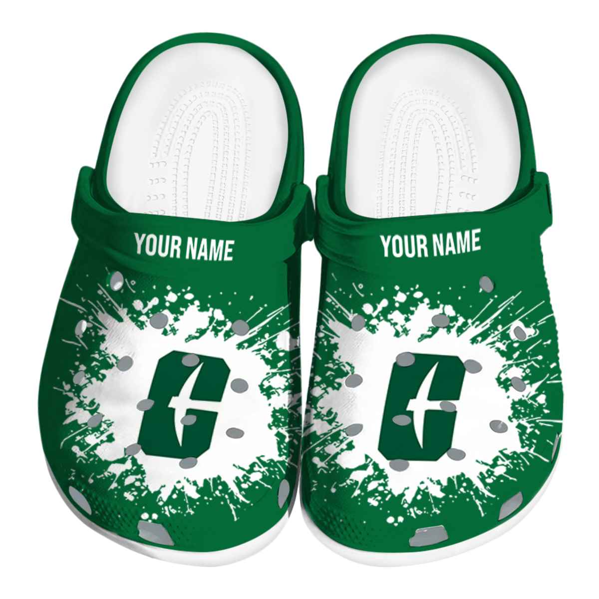Charlotte 49ers 2025 NCAA Sport Crocs Clogs For Men Women and Kids - GNL1461512