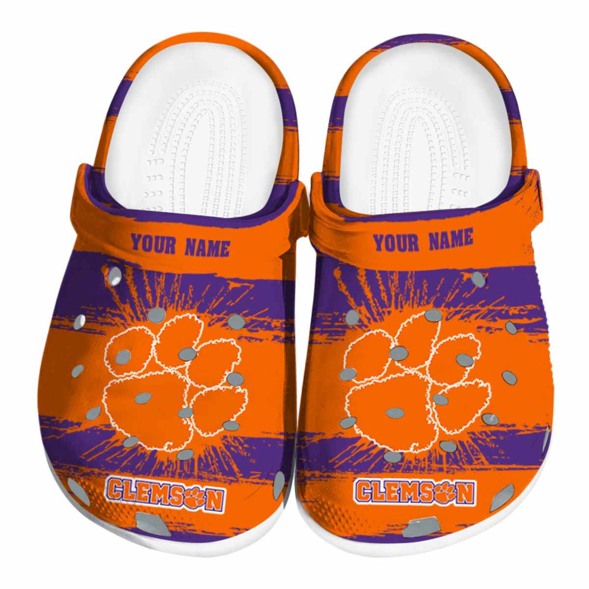 Clemson Tigers 2025 NCAA Sport Crocs Clogs For Men Women and Kids - GNL1461534