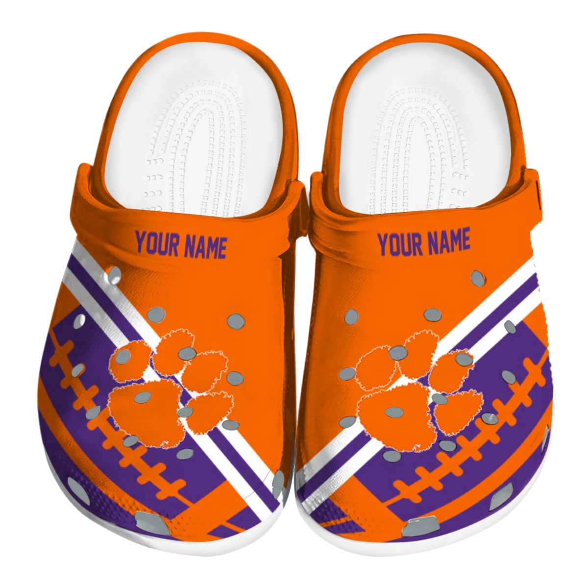 Clemson Tigers 2025 NCAA Sport Crocs Clogs For Men Women and Kids - GNL1461526