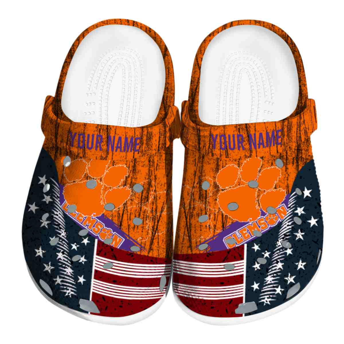 Clemson Tigers 2025 NCAA Sport Crocs Clogs For Men Women and Kids - GNL1461547
