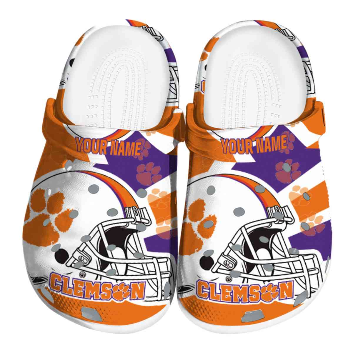 Clemson Tigers 2025 NCAA Sport Crocs Clogs For Men Women and Kids - GNL1461541