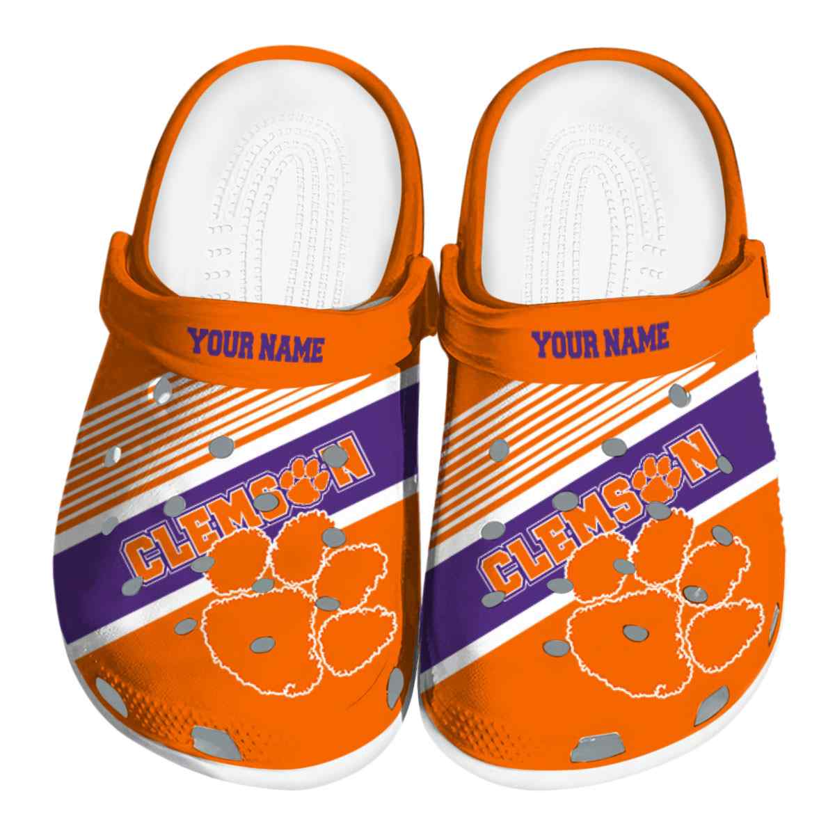 Clemson Tigers 2025 NCAA Sport Crocs Clogs For Men Women and Kids - GNL1461542