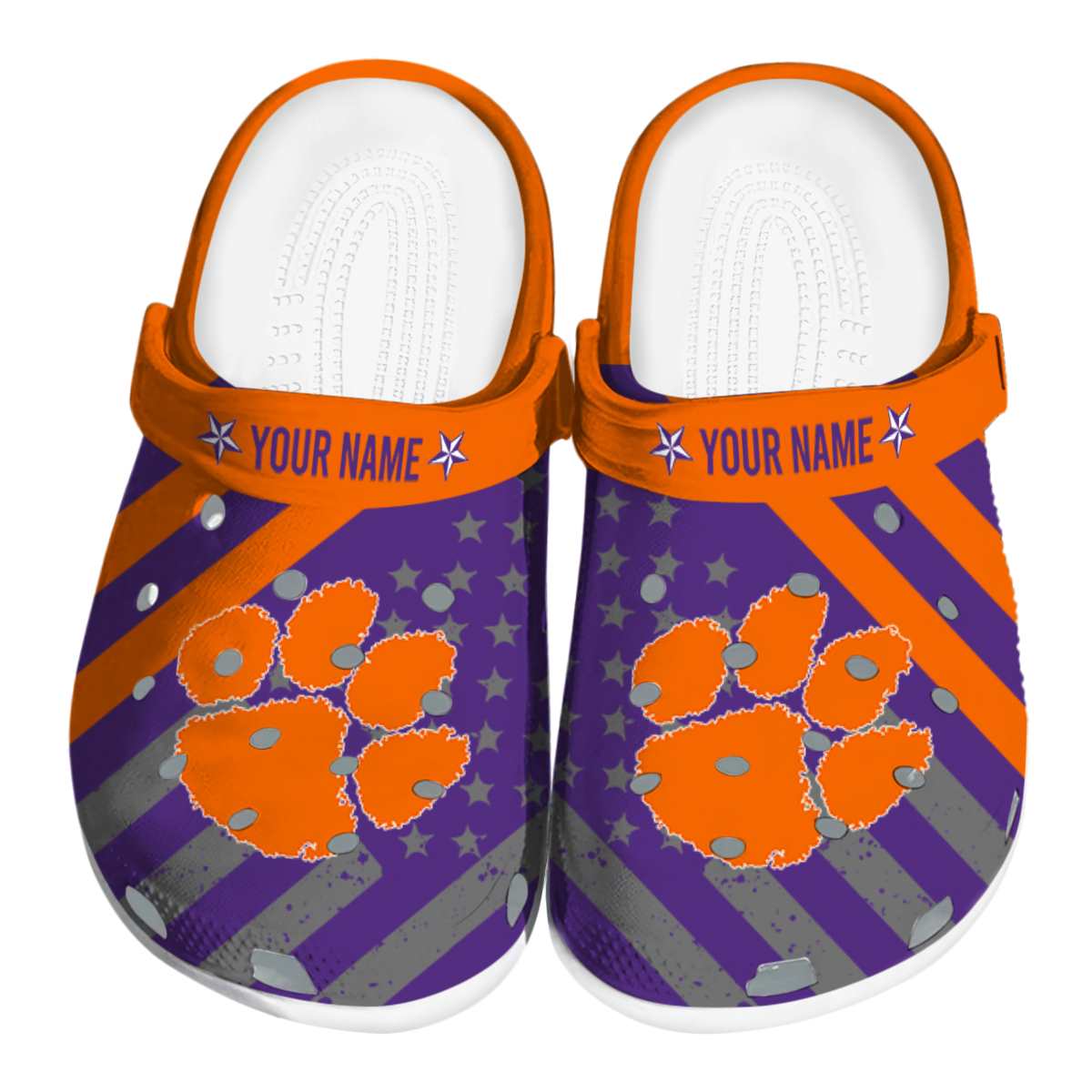 Clemson Tigers 2025 NCAA Sport Crocs Clogs For Men Women and Kids - GNL1461536
