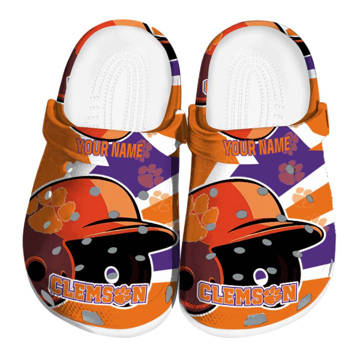 Clemson Tigers 2025 NCAA Sport Crocs Clogs For Men Women and Kids - GNL1461573