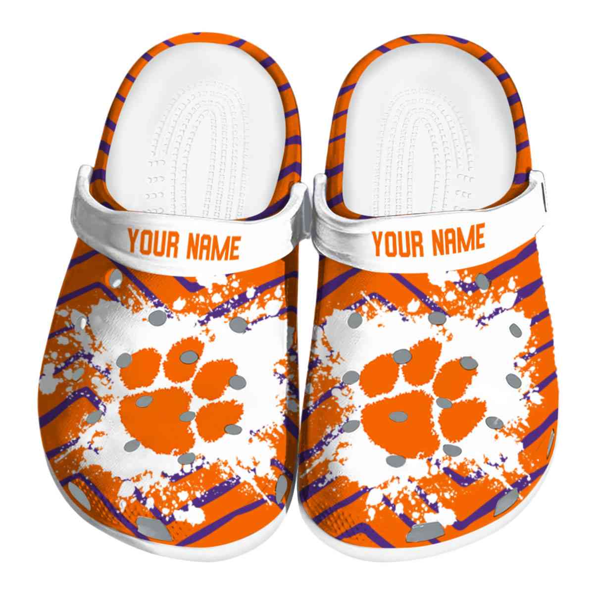 Clemson Tigers 2025 NCAA Sport Crocs Clogs For Men Women and Kids - GNL1461572