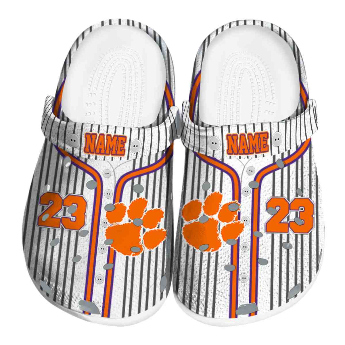 Clemson Tigers 2025 NCAA Sport Crocs Clogs For Men Women and Kids - GNL1461569