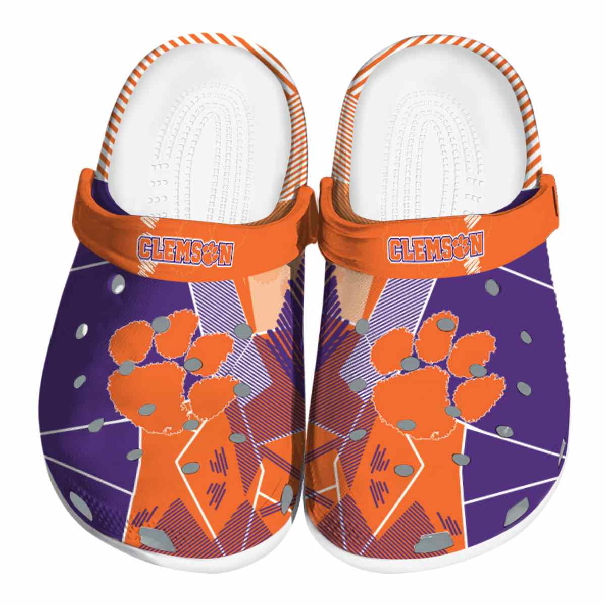 Clemson Tigers 2025 NCAA Sport Crocs Clogs For Men Women and Kids - GNL1461551