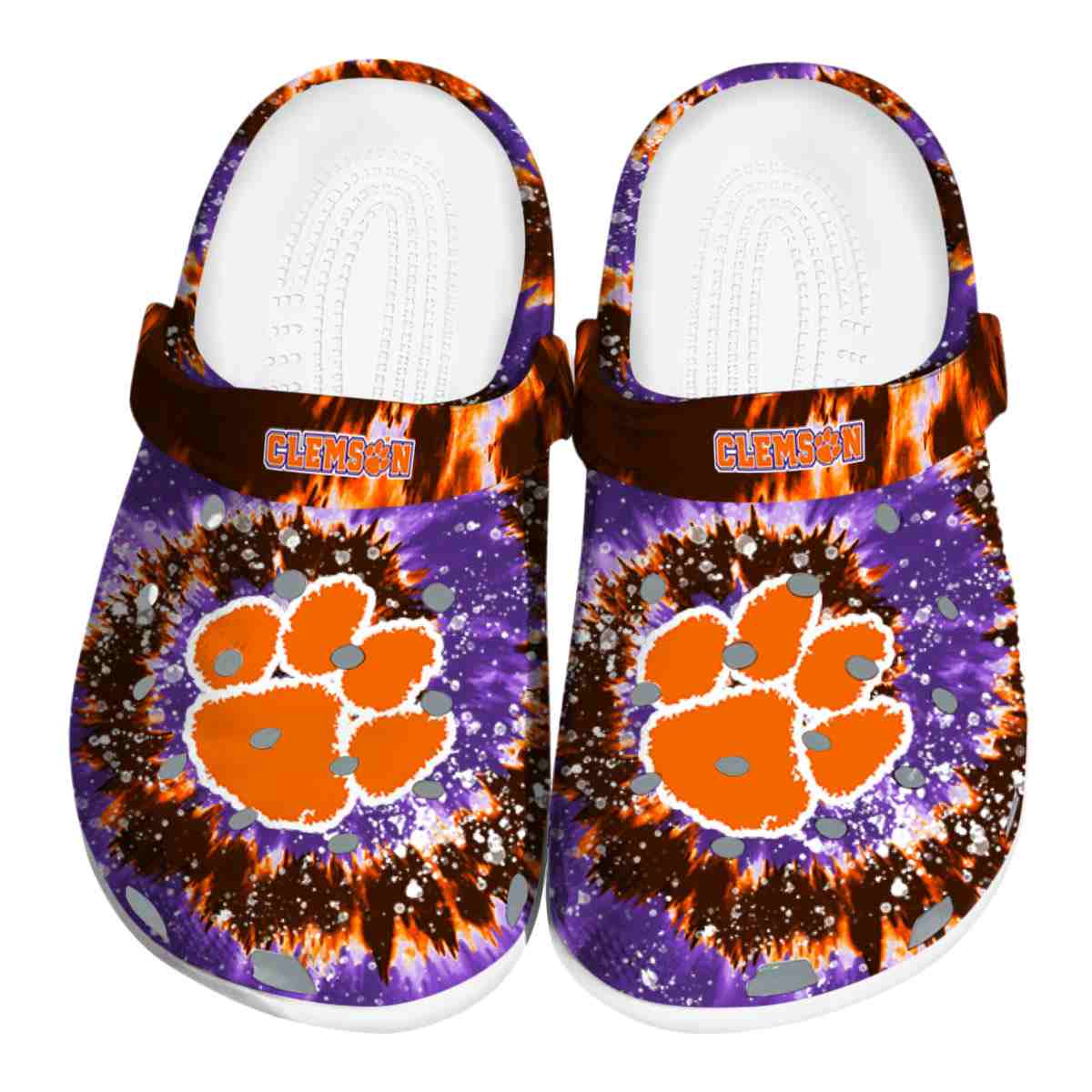 Clemson Tigers 2025 NCAA Sport Crocs Clogs For Men Women and Kids - GNL1461571