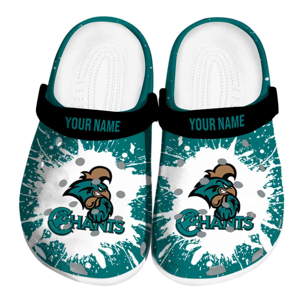 Coastal Carolina Chanticleers 2025 NCAA Sport Crocs Clogs For Men Women and Kids - GNL1461556